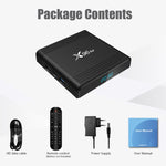 X96 Air 8K Hộp TV Thông Minh Android 9.0 Đầu Phát Media với Điều Khiển Từ Xa, Chip Amlogic S905X3 Bốn Nhân, RAM: 4GB, ROM: 64GB, WiFi Băng Tần Kép, Bluetooth, Phích Cắm AU, 4GB+64GB