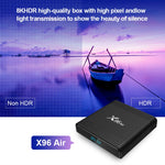 X96 Air 8K Hộp TV Thông Minh Android 9.0 Đầu Phát Media với Điều Khiển Từ Xa, Chip Amlogic S905X3 Bốn Nhân, RAM: 4GB, ROM: 64GB, WiFi Băng Tần Kép, Bluetooth, Phích Cắm AU, 4GB+64GB