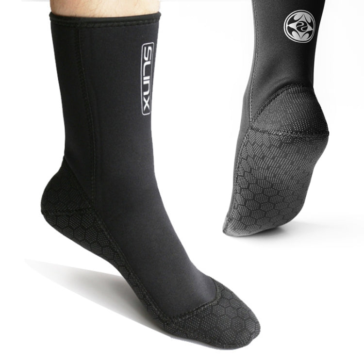 Tất lặn SLINX 1702 bằng neoprene dày 3mm, chống trượt, giữ ấm, size S, M, L, XL