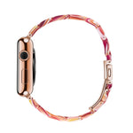 Dây đồng hồ nhựa resin thời trang đơn giản, dành cho Apple Watch Series 4 40mm & Series 3 & 2 & 1 38mm, dành cho Apple Watch Series 4 44mm & Series 3 & 2 & 1 42mm