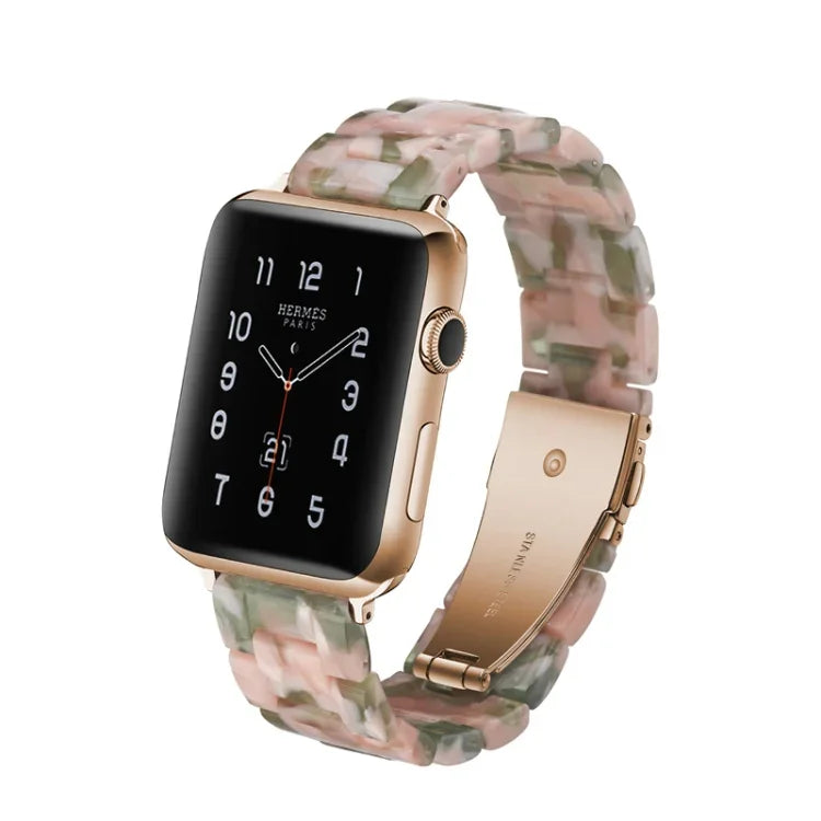 Dây đeo đồng hồ nhựa thời trang đơn giản, Dành cho Apple Watch Series 4 44mm & Series 3 & 2 & 1 42mm, Dành cho Apple Watch Series 4 40mm & Series 3 & 2 & 1 38mm, Dành cho Apple Watch Series 4 44mm & Series 3 & 2 & 1 42mm & Series 3 & 2 & 1 42mm