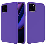 Solid Color Liquid Silicone Shockproof Case, For iPhone 11, For iPhone 11 Pro Max, For iPhone 11 Pro