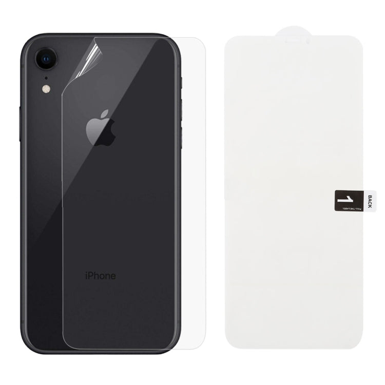 Miếng dán hydrogel mềm bảo vệ toàn bộ mặt sau, dành cho iPhone XR (mặt sau) (1 miếng)