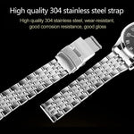 Đồng hồ đeo tay quartz dây thép thời trang ngoài trời đa chức năng chống nước SKMEI 9058, kiểu nam màu đen, kiểu nam màu trắng, kiểu nam màu xanh, kiểu nữ màu đen, kiểu nữ màu trắng, kiểu nữ màu xanh