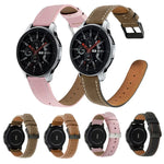 Dây Đeo Đồng Hồ Da Thật Đuôi Tròn Thay Thế, Dành cho Samsung Galaxy Watch 3 41mm, Samsung Galaxy Watch 3 45mm, Samsung Galaxy Watch 42mm, Samsung Galaxy Watch 46mm