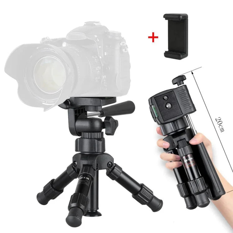 Chân máy ảnh nhỏ nhẹ BEXIN MS02 để bàn cho điện thoại và máy ảnh DSLR, MS02