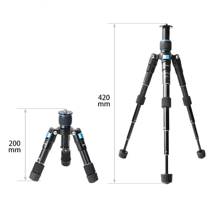 Chân đế mini du lịch BEXIN MS08 với đầu bi cho điện thoại thông minh và máy ảnh DSLR