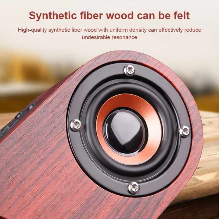 Loa Bluetooth gỗ cổ điển hai loa kèn Q8 4.2, Q8 (vân gỗ đỏ), Q8 (vân gỗ óc chó)