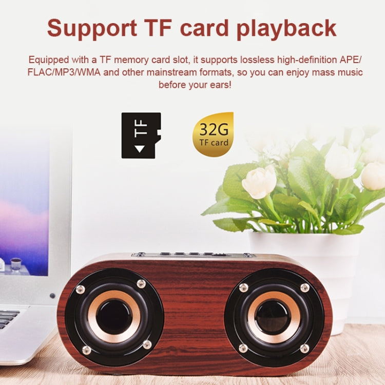 Loa Bluetooth gỗ cổ điển hai loa kèn Q8 4.2, Q8 (vân gỗ đỏ), Q8 (vân gỗ óc chó)