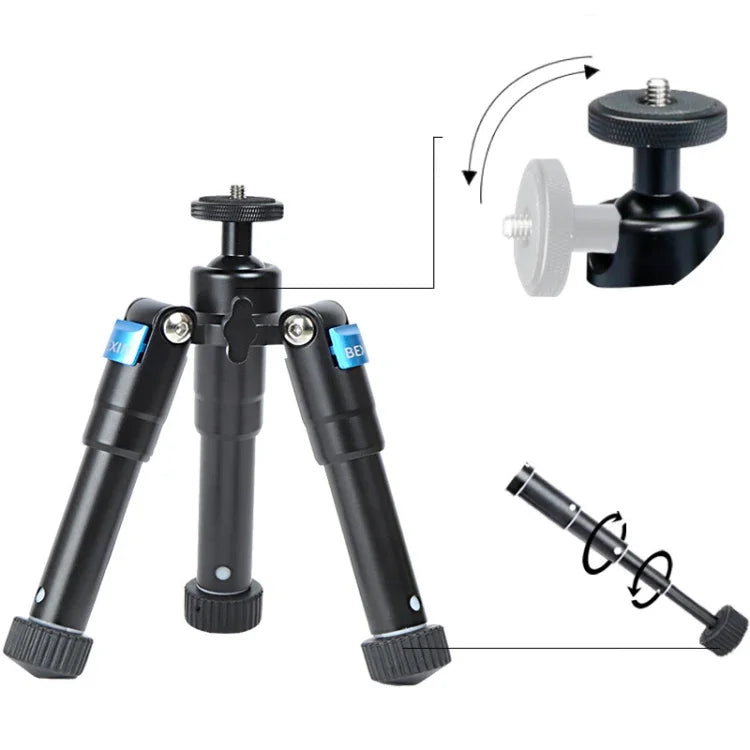 Chân máy mini đa năng BEXIN MS15 để bàn cho máy ảnh, hẹn giờ tự chụp, điện thoại di động