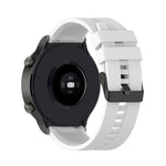 For Huawei Watch GT 2 Pro Silicone Replacement Strap Watchband with Black Steel Buckle