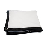 Rèm phim máy chiếu polyester lụa sữa gấp, 60 inch (16:9) Diện tích chiếu: 133 x 75cm, 60 inch (4:3) Diện tích chiếu: 120 x 90cm, 72 inch (16:9) Diện tích chiếu: 159 x 90cm, 72 inch (4:3) Diện tích chiếu: 146 x 110cm