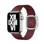 Dây đồng hồ da kiểu hiện đại cho Apple Watch 49mm / 46mm / 45mm / 44mm / 42mm, Dành cho Apple Watch 49mm / 46mm / 45mm / 44mm / 42mm, Dành cho Apple Watch Ultra 49mm / Series 8&7 45mm / SE 2&6&SE&5&4 44mm / 3&2&1 42mm
