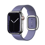 Dây đồng hồ da kiểu hiện đại cho Apple Watch 49mm / 46mm / 45mm / 44mm / 42mm, Dành cho Apple Watch 49mm / 46mm / 45mm / 44mm / 42mm, Dành cho Apple Watch Ultra 49mm / Series 8&7 45mm / SE 2&6&SE&5&4 44mm / 3&2&1 42mm