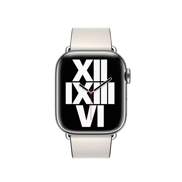 Dây đồng hồ da kiểu hiện đại cho Apple Watch 49mm / 46mm / 45mm / 44mm / 42mm, Dành cho Apple Watch 49mm / 46mm / 45mm / 44mm / 42mm, Dành cho Apple Watch Ultra 49mm / Series 8&7 45mm / SE 2&6&SE&5&4 44mm / 3&2&1 42mm