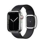Dây đồng hồ da kiểu hiện đại cho Apple Watch 49mm / 46mm / 45mm / 44mm / 42mm, Dành cho Apple Watch 49mm / 46mm / 45mm / 44mm / 42mm, Dành cho Apple Watch Ultra 49mm / Series 8&7 45mm / SE 2&6&SE&5&4 44mm / 3&2&1 42mm
