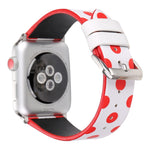 Dây đồng hồ thời trang họa tiết chấm cho Apple Watch Series 6 & SE & 5 & 4 40mm / 3 & 2 & 1 38mm, cho Apple Watch Series 7 41mm / 6 & SE & 5 & 4 40mm / 3 & 2 & 1 38mm, cho Apple Watch Series 8&7 41mm / SE 2&6&SE&5&4 40mm / 3&2&1 38mm