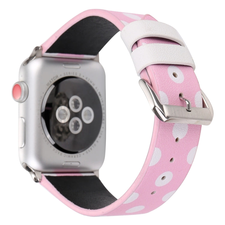 Dây đồng hồ thời trang họa tiết chấm cho Apple Watch Series 6 & SE & 5 & 4 40mm / 3 & 2 & 1 38mm, cho Apple Watch Series 7 41mm / 6 & SE & 5 & 4 40mm / 3 & 2 & 1 38mm, cho Apple Watch Series 8&7 41mm / SE 2&6&SE&5&4 40mm / 3&2&1 38mm