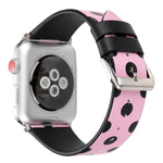 Dây đồng hồ thời trang họa tiết chấm cho Apple Watch Series 6 & SE & 5 & 4 40mm / 3 & 2 & 1 38mm, cho Apple Watch Series 7 41mm / 6 & SE & 5 & 4 40mm / 3 & 2 & 1 38mm, cho Apple Watch Series 8&7 41mm / SE 2&6&SE&5&4 40mm / 3&2&1 38mm