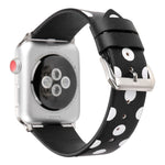 Dây đồng hồ thời trang họa tiết chấm cho Apple Watch Series 6 & SE & 5 & 4 40mm / 3 & 2 & 1 38mm, cho Apple Watch Series 7 41mm / 6 & SE & 5 & 4 40mm / 3 & 2 & 1 38mm, cho Apple Watch Series 8&7 41mm / SE 2&6&SE&5&4 40mm / 3&2&1 38mm