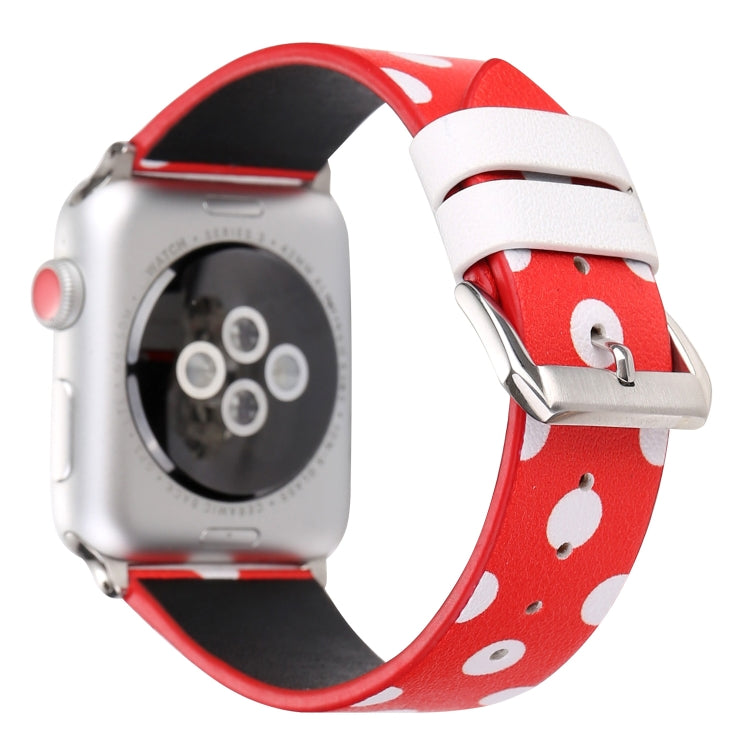 Dây đồng hồ thời trang họa tiết chấm cho Apple Watch Series 6 & SE & 5 & 4 40mm / 3 & 2 & 1 38mm, cho Apple Watch Series 7 41mm / 6 & SE & 5 & 4 40mm / 3 & 2 & 1 38mm, cho Apple Watch Series 8&7 41mm / SE 2&6&SE&5&4 40mm / 3&2&1 38mm