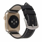 Dây đồng hồ da bê thật cho Apple Watch Series 6 & SE & 5 & 4 44mm / 3 & 2 & 1 42mm, cho Apple Watch Series 7 45mm / 6 & SE & 5 & 4 44mm / 3 & 2 & 1 42mm