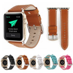 Dây đồng hồ da bê thật cho Apple Watch Series 6 & SE & 5 & 4 44mm / 3 & 2 & 1 42mm, cho Apple Watch Series 7 45mm / 6 & SE & 5 & 4 44mm / 3 & 2 & 1 42mm