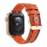 Dây đồng hồ da dân tộc cho Apple Watch Series 6 & SE & 5 & 4 40mm / 3 & 2 & 1 38mm, cho Apple Watch Series 7 41mm / 6 & SE & 5 & 4 40mm / 3 & 2 & 1 38mm