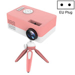 Máy chiếu LED mini gia đình J15 1920 x 1080P HD có giá đỡ tripod hỗ trợ AV / HDMI x 1 / USB x1 / TF x 1, phích cắm EU, phích cắm Mỹ, phích cắm Anh, phích cắm Úc