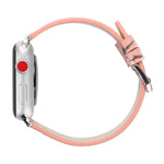 Dây đồng hồ da thay thế họa tiết mận cho Apple Watch Series 6 & SE & 5 & 4 44mm / 3 & 2 & 1 42mm, cho Apple Watch Ultra 49mm / Series 8&7 45mm / SE 2&6&SE&5&4 44mm / 3&2&1 42mm, cho Apple Watch Series 7 45mm / 6 & SE & 5 & 4 44mm / 3 & 2 & 1 42mm