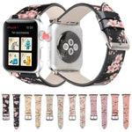Dây Đồng Hồ Da Thay Thế Dòng Plum Cho Apple Watch Series 6 & SE & 5 & 4 40mm / 3 & 2 & 1 38mm, Cho Apple Watch Series 8&7 41mm / SE 2&6&SE&5&4 40mm / 3&2&1 38mm, Cho Apple Watch Series 7 41mm / 6 & SE & 5 & 4 40mm / 3 & 2 & 1 38mm