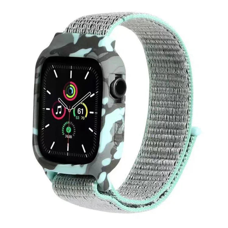Dây Đeo Tay Nylon Thay Thế Cho Apple Watch Series 6 & SE & 5 & 4 40mm / 3 & 2 & 1 38mm, Cho Apple Watch Series 7 41mm / 6 & SE & 5 & 4 40mm / 3 & 2 & 1 38mm