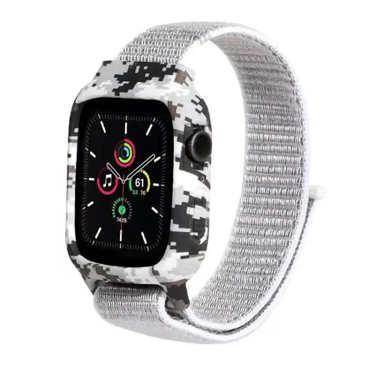 Dây Đeo Tay Nylon Thay Thế Cho Apple Watch Series 6 & SE & 5 & 4 40mm / 3 & 2 & 1 38mm, Cho Apple Watch Series 7 41mm / 6 & SE & 5 & 4 40mm / 3 & 2 & 1 38mm