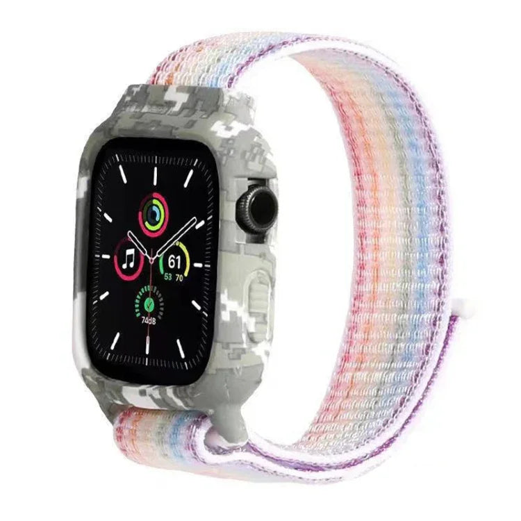 Dây Đeo Tay Nylon Thay Thế Cho Apple Watch Series 6 & SE & 5 & 4 40mm / 3 & 2 & 1 38mm, Cho Apple Watch Series 7 41mm / 6 & SE & 5 & 4 40mm / 3 & 2 & 1 38mm