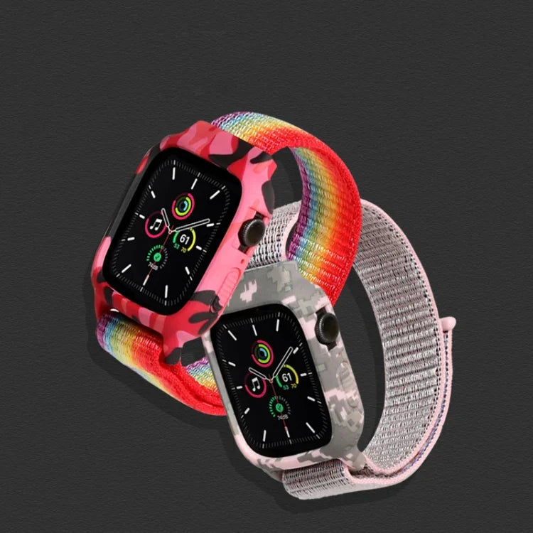 Dây Đeo Tay Nylon Thay Thế Cho Apple Watch Series 6 & SE & 5 & 4 40mm / 3 & 2 & 1 38mm, Cho Apple Watch Series 7 41mm / 6 & SE & 5 & 4 40mm / 3 & 2 & 1 38mm