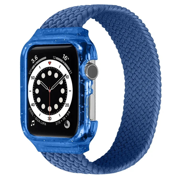 Dây Đeo Tay Thay Thế Dệt Có Khung Cho Apple Watch Series 6 & SE & 5 & 4 44mm / 3 & 2 & 1 42mm, 128mm, 135mm, 140mm, 145mm, 150mm, 155mm, 160mm, 165mm