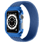 Dây Đeo Tay Thay Thế Dệt Có Khung Cho Apple Watch Series 6 & SE & 5 & 4 44mm / 3 & 2 & 1 42mm, 128mm, 135mm, 140mm, 145mm, 150mm, 155mm, 160mm, 165mm