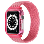 Dây Đeo Tay Thay Thế Dệt Có Khung Cho Apple Watch Series 6 & SE & 5 & 4 44mm / 3 & 2 & 1 42mm, 128mm, 135mm, 140mm, 145mm, 150mm, 155mm, 160mm, 165mm