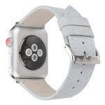 Dây Đồng Hồ Da Thật Mờ Cho Apple Watch Series 6 & SE & 5 & 4 40mm / 3 & 2 & 1 38mm, Cho Apple Watch Series 7 41mm / 6 & SE & 5 & 4 40mm / 3 & 2 & 1 38mm