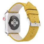 Dây Đồng Hồ Da Thật Mờ Cho Apple Watch Series 6 & SE & 5 & 4 44mm / 3 & 2 & 1 42mm, Cho Apple Watch Series 7 45mm / 6 & SE & 5 & 4 44mm / 3 & 2 & 1 42mm