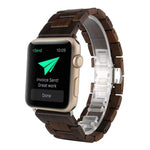 Dây đeo thay thế bằng gỗ cho Apple Watch Series 7 41mm / & 6 & SE & 5 & 4 40mm, cho Apple Watch Series 7 45mm / & 6 & SE & 5 & 4 44mm