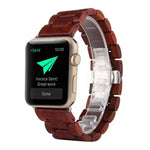 Dây đeo thay thế bằng gỗ cho Apple Watch Series 7 41mm / & 6 & SE & 5 & 4 40mm, cho Apple Watch Series 7 45mm / & 6 & SE & 5 & 4 44mm