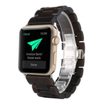 Dây đeo thay thế bằng gỗ cho Apple Watch Series 7 41mm / & 6 & SE & 5 & 4 40mm, cho Apple Watch Series 7 45mm / & 6 & SE & 5 & 4 44mm