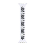 Dây đồng hồ silicone co giãn cho Apple Watch Series 6 & SE & 5 & 4 40mm / 3 & 2 & 1 38mm, Chiều dài: 160mm, 160mm (Trắng Đen), 160mm (Đen), 160mm (Đen Vàng), 160mm (Đen Xám), 160mm (Đỏ Đen), 160mm (Đen Trắng), 160mm (Đen Đỏ)