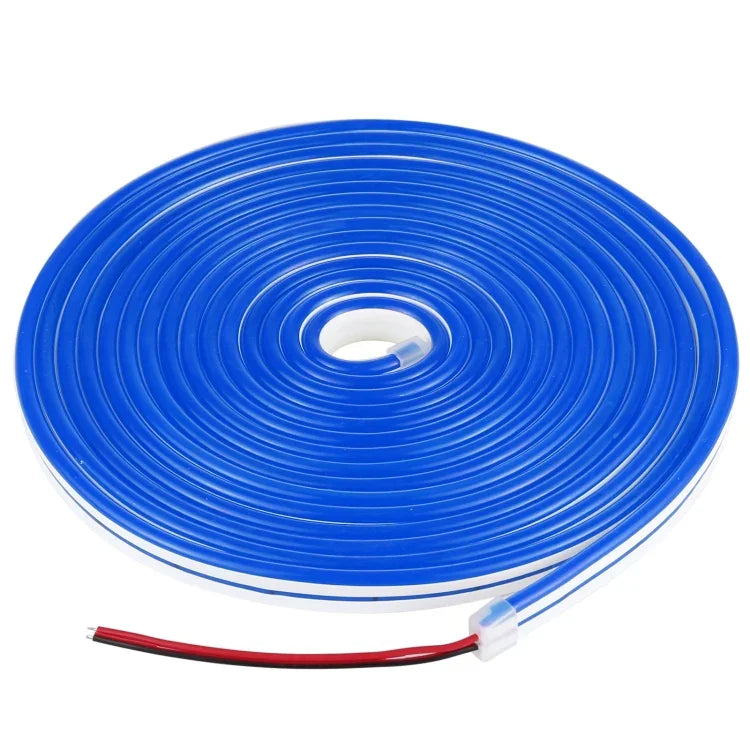 CJ-1206 12V 6A 5m IP65 Waterproof Silicone Neon LED Strip Light, US Plug