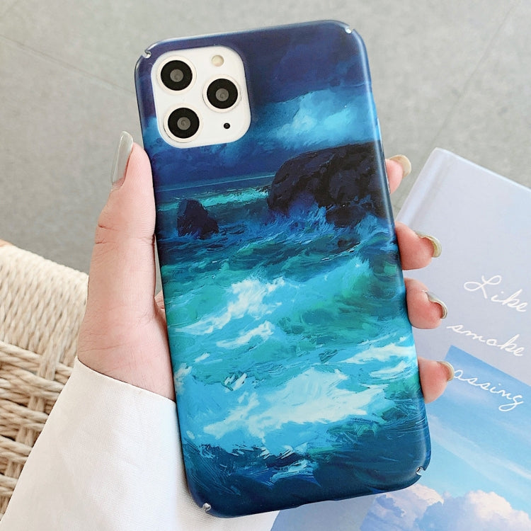 Water Stick Style Hard Protective Case, For iPhone 11, For iPhone 11 Pro, For iPhone 11 Pro Max, For iPhone 12 mini, For iPhone 12 / 12 Pro, For iPhone 12 Pro Max