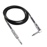 Cáp âm thanh guitar điện TC048SL đầu cắm 6.35mm thẳng sang đầu gập, dài 1.8m, 3m, 6m, 10m