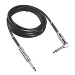 Cáp âm thanh guitar điện TC048SL đầu cắm 6.35mm thẳng sang đầu gập, dài 1.8m, 3m, 6m, 10m
