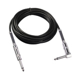 Cáp âm thanh guitar điện TC048SL đầu cắm 6.35mm thẳng sang đầu gập, dài 1.8m, 3m, 6m, 10m