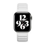 Dây đồng hồ dây xích silicone khóa nam châm cho Apple Watch Series 6 & SE & 5 & 4 40mm / 3 & 2 & 1 38mm, cho Apple Watch Series 7 41mm / 6 & SE & 5 & 4 40mm / 3 & 2 & 1 38mm